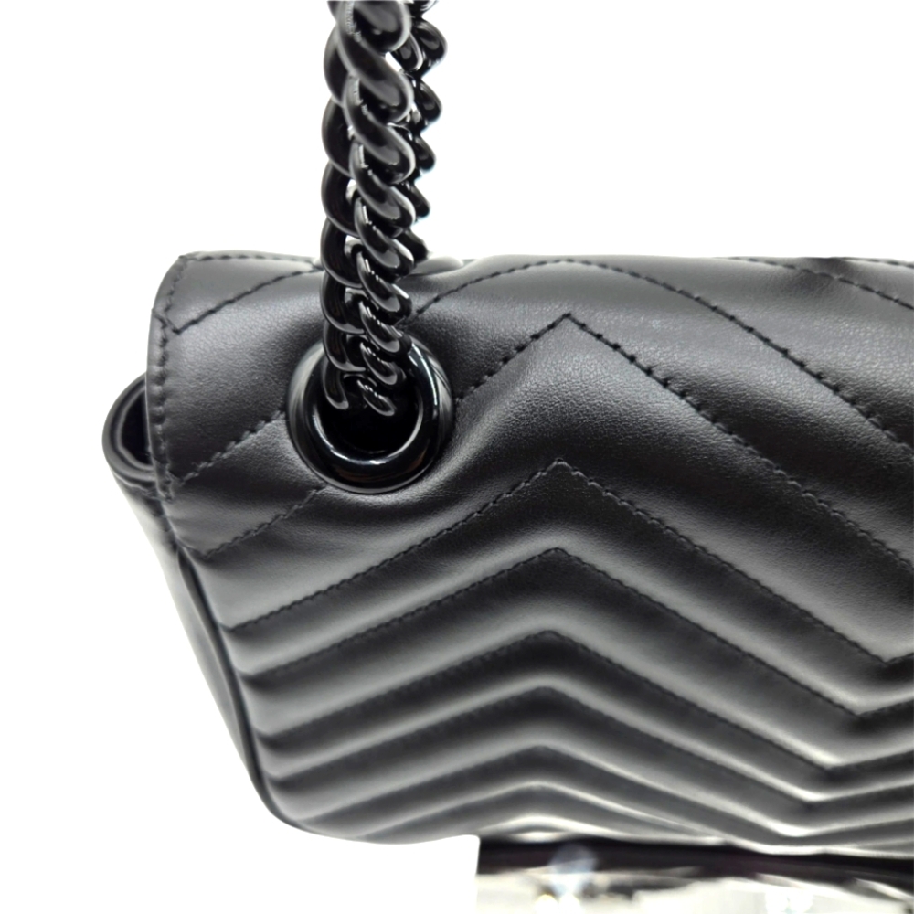 GG Marmont medium shoulder bag / Crossbody Style 443497 - NEW - Picture 9 of 16